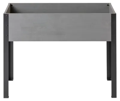 Produktbild von Dehner Hochbeet Ottawa, 110 x 85 x 60 cm B/H/T, FSC®-es Tannenholz / Metall, grau