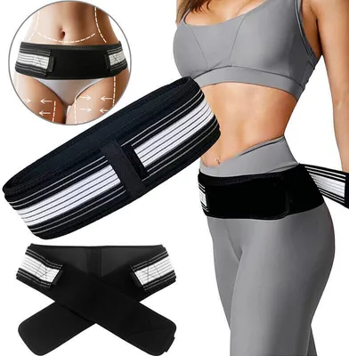 Produktbild von Postpartum Gürtel Weibliche Bauch Gürtel unteren Rücken Becken Unterstützung Gürtel Hip Ischias Gürtel
