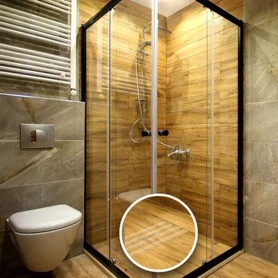 Produktbild von Antirutschstreifen für Badewanne und Dusche, transparent, selbstklebend, Badegriff