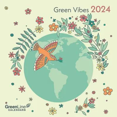 Produktbild von GreenLine Green Vibes 2024 - W and-Kalender - Broschüren-Kal