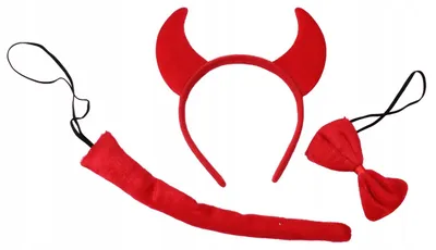 Image de Gacek Set Costume Diable Diablette Halloween Jasełka