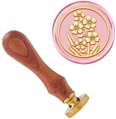 Image de Tampon à cire de 25 mm pour invitations et faire-part de mariage
