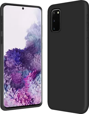 Zdjęcie produktu dla Etui na telefon Samsung Galaxy S20 silikonowo-żelowe etui ochronne na telefon komórkowy, czarne
