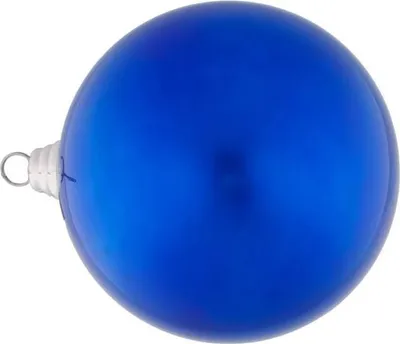 Obrázok produktu pre DECOLED Plastová guľa, priemer. 20 cm, modrá lesklá, UV