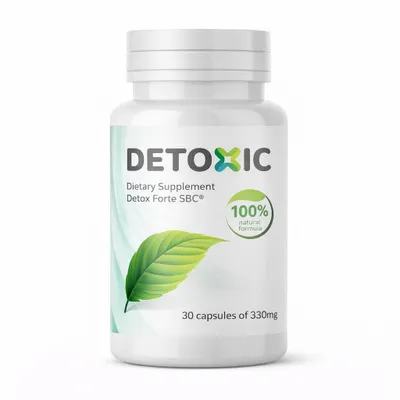 Obrázek produktu pro Detoxic – rostlinná podpora trávení a rovnováhy střev – 30 kapslí