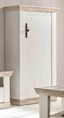 Produktbild von Kommode "Rovola" Pinie weiß / Oslo Pinie Landhaus 71 x 146 cm