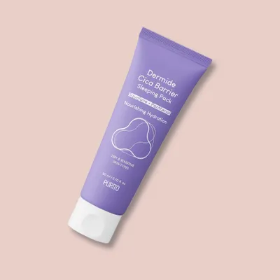 Obrázok produktu pre Purito Dermide Cica Barrier Sleeping Pack intenzívna hydratačná nočná maska 80 ml