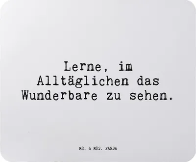 Produktbild von Mr. & Mrs. Panda Mauspad Lerne, im Alltäglichen das... - Aquarellblau - Geschenk, Zitat, Mousepad, pc, Sprüche, Weisheit, Spruch, Mouse Pad, Leben, laptop, mausunterlage