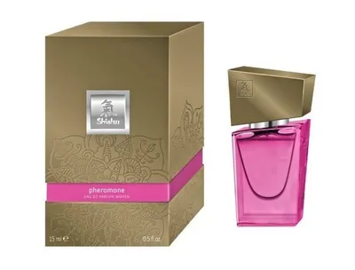 Produktbild von SHIATSU Pheromon Duft für Frauen rosa 15 ml