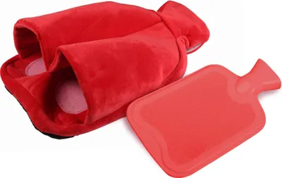 Produktbild von Vital Comfort Fußwärmer inkl. Wärmflasche Rot