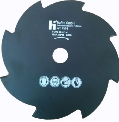 Produktbild von Kraft Werkzeuge Universal 8-Zahn-Freischneidmesser 2er Set