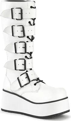 Zdjęcie produktu dla Buty damskie TRASHVILLE-518 by DemoniaCult, Biały , EU 39, US 7