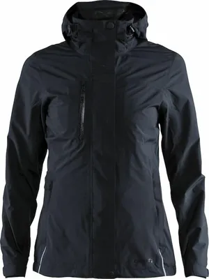 Produktbild von Craft Damen Urban Regenjacke mit abnehmbarer Kapuze, wasserdicht und atmungsaktiv