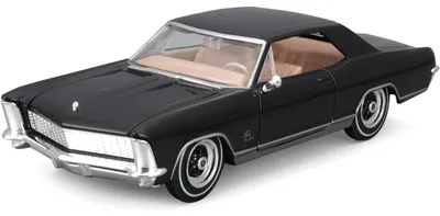 Produktbild von Maisto 31214 - Modellauto - Buick Riviera (schwarz, Maßstab 1:24) Modell Auto Spielzeugauto