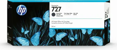 Immagine prodotto di Cartuccia d'inchiostro HP 727/Nero opaco/300 ml