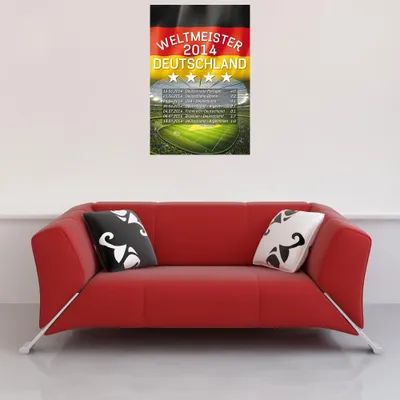 Immagine prodotto di Calcio - Poster - Germania campione del mondo 2014 + 1 poster di dimensioni 61x91,5 cm