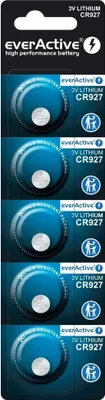 Zdjęcie produktu dla 5 x bateria litowa mini everActive CR927