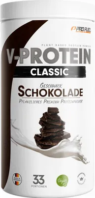 Produktbild von ProFuel V-Protein Classic (1000g) Chocolate - Eiweiße - Veganes Eiweiß