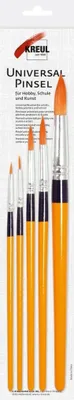 Produktbild von KREUL Universalpinsel Synthetics rund 5er Set