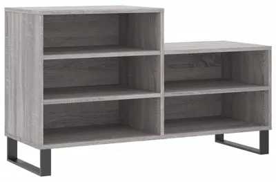 Obrázek produktu pro vidaXL Věšák na boty Grey Sonoma 102x36x60 cm Dřevěný materiál
