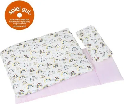 Produktbild von Puppenbettzeug Regenbogen