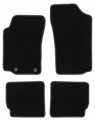 Immagine prodotto di Tappetini in moquette per Peugeot 306 1993-2001 (cabrio) – set 4 pezzi, neri, su misura – Wielganizator BASIC