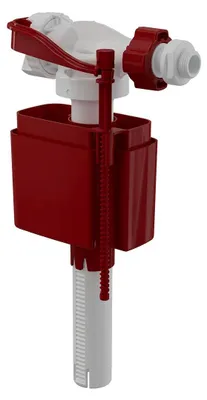 Productafbeelding van Alcadrain vulventiel met vertraagde vulling, toevoer aan de zijkant, kunststofaansluiting 3/8", geschikt voor kunststof spoelbakken en inbouwsystemen