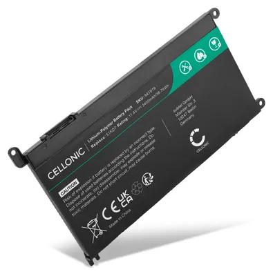 Produktbild von CELLONIC 1x Akku für Notebook Kompatibel mit Dell Chromebook 11, Chromebook 11 3180, Chromebook 11 3181, 51KD7 - (3400mAh, 11.4V)