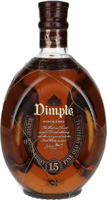 Produktbild von Dimple 15 Years Old Blended Scotch Whisky 43% Vol. 1l