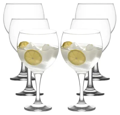 Produktbild von LAV Misket Allzweckgläser 645ml mit verlängertem Stiel, 6er Set