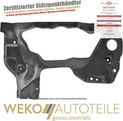 Produktbild von Scheinwerferaufnahme rechts DIEDERICHS 6051012 passend für NISSAN
