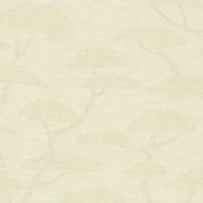 Produktbild von A.S. Creation | Nara | 387413 | Vliestapete | Bäume & Blätter | 10.05 x 0.53 m | Beige | Wohnzimmer | Flur | Büro | Küche | Wohnräume