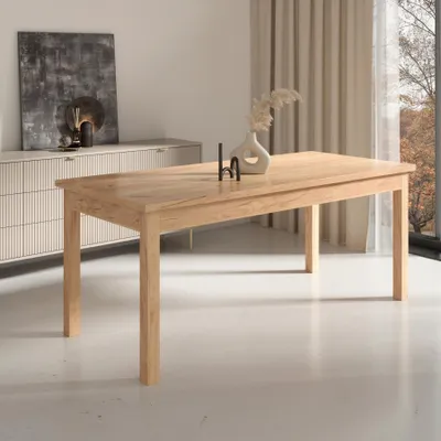 Obrázek produktu pro Jídelní stůl pro 6 osob 140x80 cm CADLA 10 - dub craft
