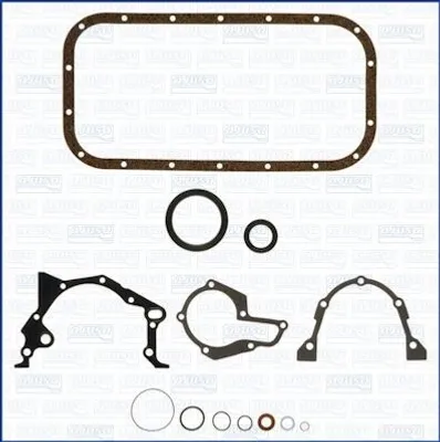 Produktbild von AJUSA 54124100 Dichtungssatz Kurbelgehäuse für SUZUKI Vitara SUV (ET, TA, TD) VITARA Cabrio (ET, TA) SWIFT II Schrägheck (EA, MA) SWIFT II Stufenheck