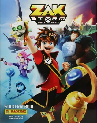 Obrázek produktu pro Zak Storm - Super Pirate - Sběratelské samolepky - 1 album
