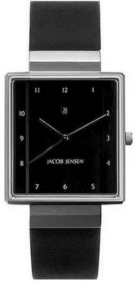 Obrázok produktu pre Jacob Jensen - Náramkové hodinky - Pánske - Chronograf - Obdĺžnikové - 865