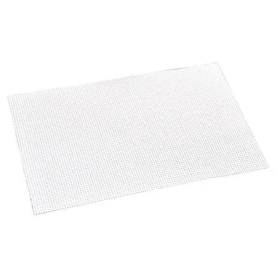 Produktbild von 6er Set Platzsets, Tischsets WOVEN weiß 43x29cm Kunststoff Kesper