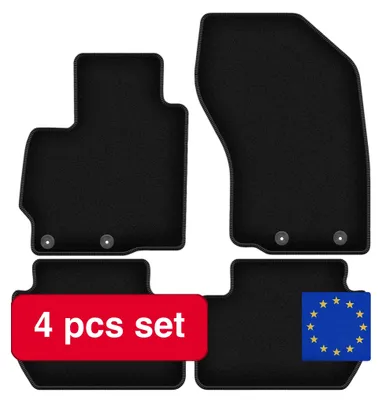 Immagine prodotto di Tappetini, design di interni  realizzati su misura per le auto, neri
