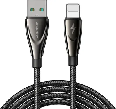 Produktbild von Kabel Pioneer 3A USB auf Lightning SA31-AL3 / 3A / 1,2m (schwarz)