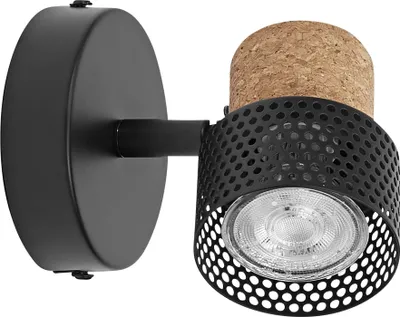 Produktbild von LEDVANCE LED-Wandleuchte, 4058075828667, GU10, 3,4W, 230lm, 2700K, schwarz