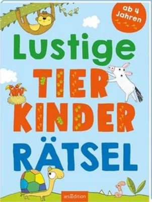 Produktbild von Lustige Tierkinder-Rätsel