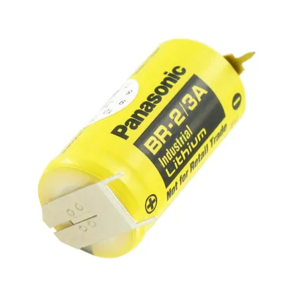 Zdjęcie produktu dla Wymiar siatki 10 mm, bateria litowa Panasonic BR-2/3AE2SPE ze stykiem drukującym 3,0 V