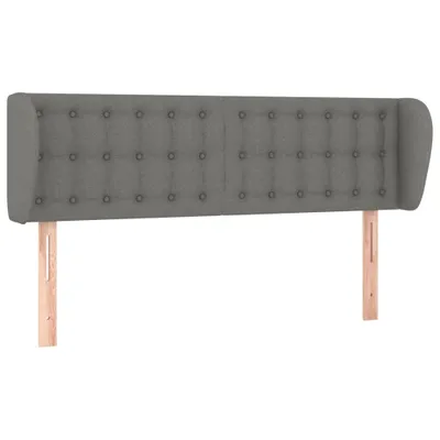 Zdjęcie produktu dla VidaXL 3117577, Ciemny Szary, Poliester, Drewno, 1470 mm, 78 cm, 88 cm, 230 mm