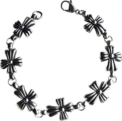 Produktbild von Edelstahlarmband aus 316L Kelten mit Kreuz