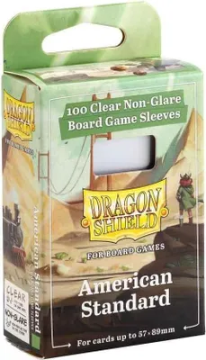 Produktbild von Dragon Shield Brettspielhüllen - Amerikanischer Standard (100 Hüllen)