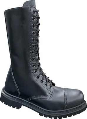 Image de Brandit - Phantom Boots 14 trous chaussures avec embout acier noir taille 46 (UK12)