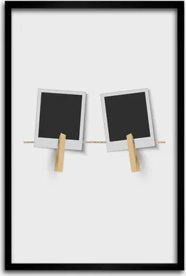 Produktbild von Bild - Bilderrahmen - 40 cm x 60 cm - MDF - Rahmen - Wandkunst - Bilderrahmen