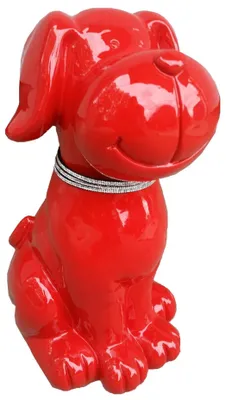 Produktbild von Abstrakte Deko Hund Figur Statue Skulptur 45 cm Figuren Statuen Skulpturen A573