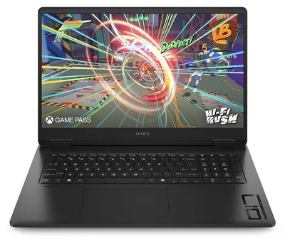 Obrázek produktu pro HP DF7C5EA, procesor AMD Ryzen AI 9, displej 43,9 cm (17,3 palců), rozlišení 2560 x 1440 pixelů, 24 GB RAM, 512 GB úložiště, operační systém Windows 11 Home