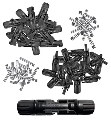 Produktbild von MC4 Solar-Steckverbinder für Kabel 4–6 mm² Stecker (männlich) 100 Stück